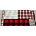 thumbnail image 5 of Martha Stewart Collection Patchwork Quilted Throw, Red, 50″ x 60″, 5 of 5
