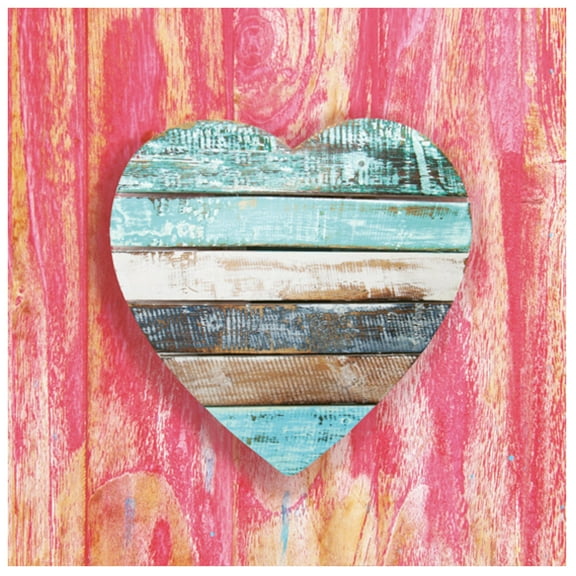 Keep Unique Valentine's Heart Paper Napkins, Flower Printed Disposable, Assorted Color, 20/Pack