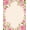 Pink, Pattern 1, variant on ODIKA 4'x6' Machine Washable Non-Slip Area Rug, Dreamy Botanical Garden Swirl Enchanted Blossom Whimsical Fantasy High Traffic Rug, Pink, 579380