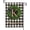 K, variant on Monogram Letter G Garden Flag 12x18 Inch Double Sided Outside, Buffalo Plaid Family Last Name Initial Yard Outdoor Decoration