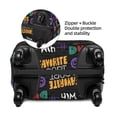 thumbnail image 4 of Lsque Basketball Printed Luggage Cover, Travel Luggage Protector,Scratch and Dirt Resistant, Fits 18-32 Inch Luggage - Medium, 4 of 9