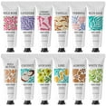 thumbnail image 1 of Set de cremas de manos BODY & EARTH de 12 unidades, tamaño viaje, 30 ml, 1 of 6