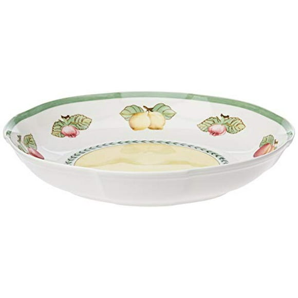 Villeroy & Boch French Garden Fleurence Pasta Serving Bowl, 15 in, White/Colored