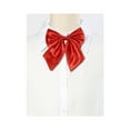 thumbnail image 5 of INSPIRE CHIC Women's Adjustable Solid Color Pre-tied Bowknot Uniform Bow Tie Red, 5 of 5