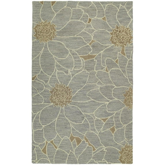 Carriage City Park Blue Rug Rug Size: 5' x 7'9"