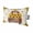 White, variant on 1 Pack Outdoor Waterproof Throw Pillows for Head,Farmhouse Vintage Dark Gray Forest Bird Cushion Cases with Insert&Straps Neck Pillows for Patio Chaise Lounge Recliner Chair,Watercolor Art