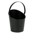 thumbnail image 5 of Mind Reader Fireplace Ash Bucket, 6L (1.5 gal) Capacity, Metal, 9 L x 9 W x 10.5 H, Black, 5 of 8