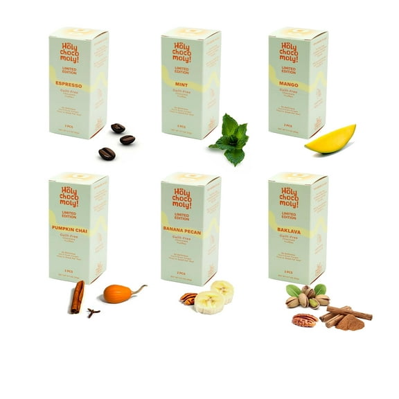 Guilt Free Chocolate Truffles Assorted Pack | Low in Refined Sugar, Made With Dates and Natural Ingrediens | Healthy On-the-go Snack | 4 Truffles/Box, 16 Truffles