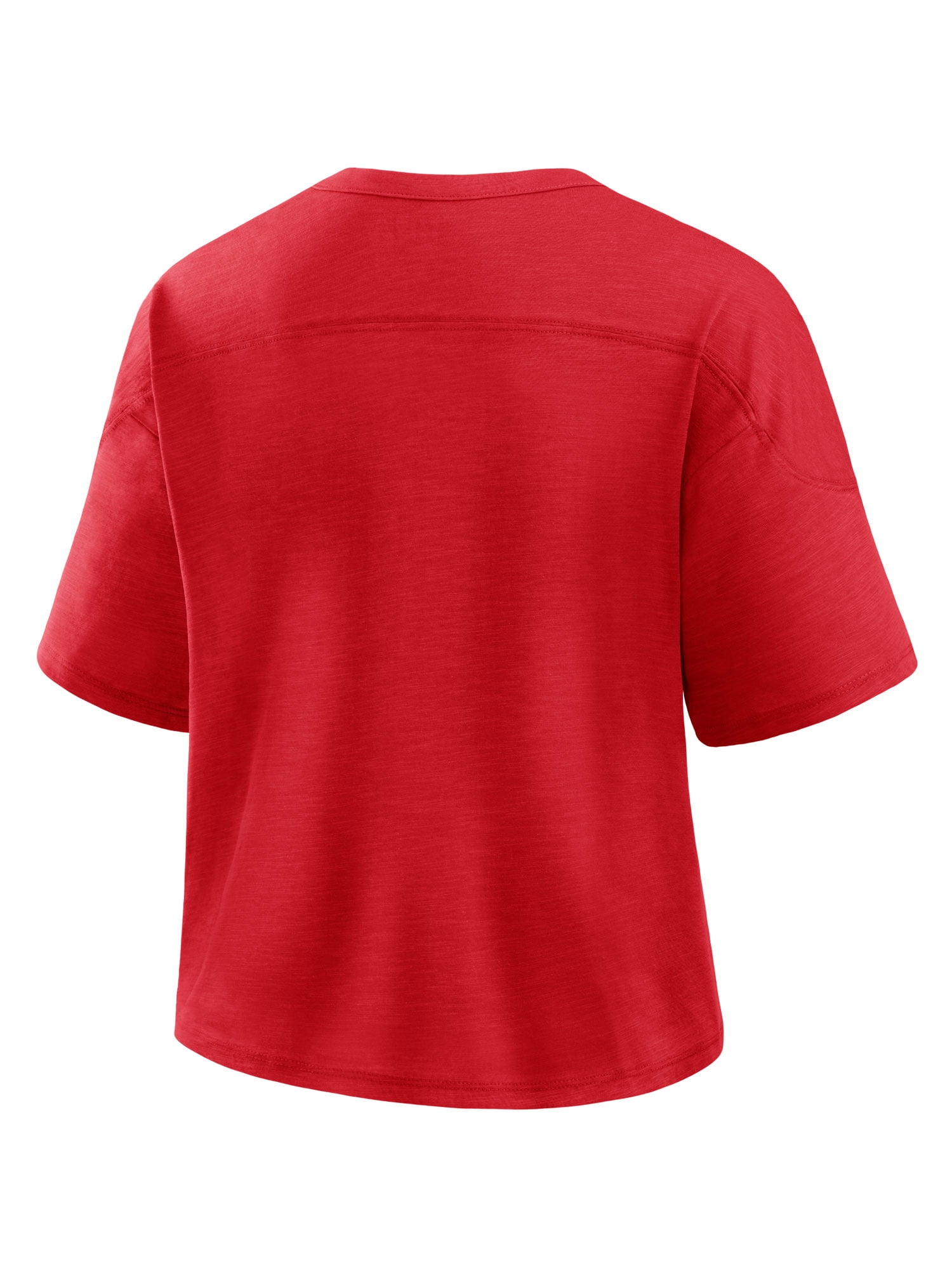 NFL Kansas City Chiefs Women's Cotton Red Short Sleeve T-Shirt