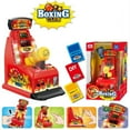 thumbnail image 3 of Kid-Friendly Mini Finger Boxing Game with Score Tracking & LED Lights - Safe Soft Rubber Interactive Parent-Child Toy with Task/Penalty Cards, Packaged in 17x20x28CM Display Window Box for Fun, 3 of 7