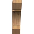 thumbnail image 2 of Ekena Millwork 5 1/2"W x 22"D x 22"H Thorton Slat Smooth Bracket, Western Red Cedar, 2 of 4