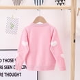 thumbnail image 4 of Usaibhir Girl's Knit Cardigan Long Sleeve Spring Fall Winter Heart Button Up Sweater Coat for Kids Girl 2-7T, 4 of 11