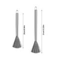 thumbnail image 5 of QHUDLV Stainless Steel Pan Brush With A Long Handle Dishwashing Brush Pot Cleaner Strong Tools Decontamination Hangable Clean with wool steel handle cleaner cleaning cleaning wool cleaner long wool, 5 of 9