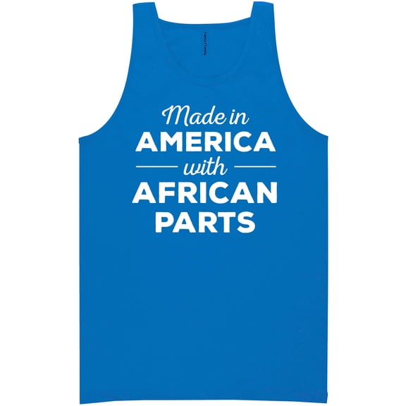 Made In America w/ African Parts Neon Tank Top