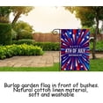 thumbnail image 2 of Newhomestyle 4th of July Garden Flag Patriotic Independence Day Double Sided Vertical Burlap Yard Flags Anti-Fade for Outdoor Decor Farmhouse Holiday Seasonal Outside Durable Decorations, 12x18 Inch, 2 of 6