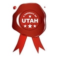 thumbnail image 2 of CafePress - A Product Of Utah - Unique Fabric Shower Curtain 70" x 72", 2 of 3