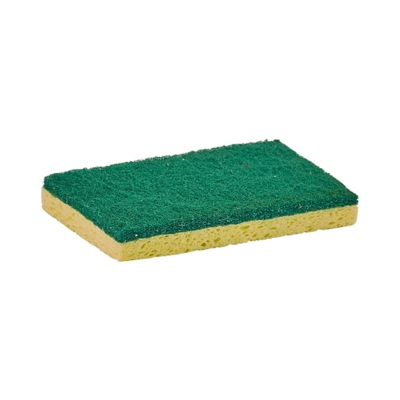 Superio Heavy Duty Cellulose Scrub Sponge, Large 6 x 3.5" (1-pack.)
