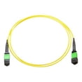 thumbnail image 1 of Axiom - Network cable - MTP/MPO single-mode (M) to MTP/MPO single-mode (M) - 20 m - fiber optic - 9 / 125 micron - riser - yellow, 1 of 9