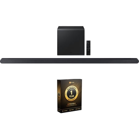 Open Box Samsung Ultra-slim 3.1.2ch Soundbar w/ Q-Symphony + 1 Year Warranty