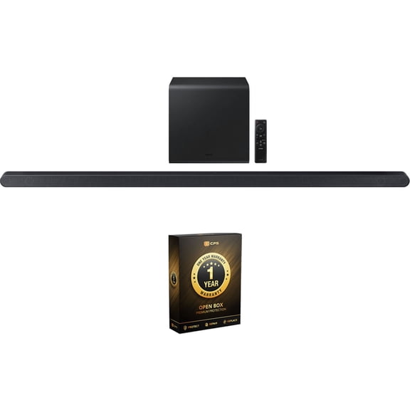 Open Box Samsung Ultra-slim 3.1.2ch Soundbar w/ Q-Symphony 1 Year Warranty