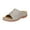 1Grey, variant on Womens Wedge Heel Sandals Slip on Boho Open Toe Hollow Out Slippers with Arch Support