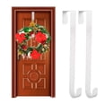 thumbnail image 4 of 15Inch Wreath over the Door Hooks Front Door Decor Door Hanger Christmas Decorations Indoor, 4 of 5