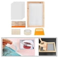 thumbnail image 4 of 24 Pieces Screen Printing Starter Kit Wood Silk Screen Printing Frame With Squeegees Tool For Diy T-shirts Clothes Bag Mesh Fram, 4 of 4