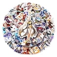 thumbnail image 1 of Paquete de pegatinas Genshins Impacts Anime, 50 unidades, 4-8 cm, 1 of 3
