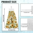 thumbnail image 7 of ZIATUBLE Sunflower Hanging Hand Towel Hummingbird Dish Towels for Kitchen Drying Soft Hand Towels for Bathroom Breathable Kitchen Towels Hand Towels for Bathroom Home Decor, 7 of 7