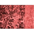 thumbnail image 1 of Ahgly Company Indoor Rectangle Abstract Red Modern Area Rugs, 5' x 7', 1 of 4