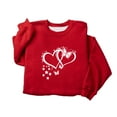thumbnail image 4 of Atogsazn Women's Valentine's Day Sweatshirts Casual Long Sleeve Hearts Pullover Sweatshirt Fall Tops Clothing 07-Red M Fashion, 4 of 6