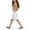 1-White79, variant on Whouriu Girls Summer Straight Bermuda Shorts High Waist Shorts with Pockets, Sizes 5-14