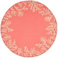 thumbnail image 3 of Liora Manne Terrace Coral Bdr Indoor/Outdoor Rug Orange 7'10"X9'10", 3 of 3