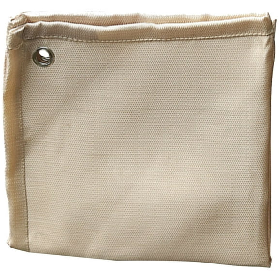 BESTYASH Fireproof Cloth for Camping Fire Resistant Mat Beige 1Pcs