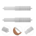 thumbnail image 3 of 4 Pcs Plastic Toilet Paper Rollers Tissue Box Shaft Core Spring Retractable Reel, 3 of 9