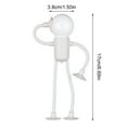 thumbnail image 6 of Joernso LED Bedside Lamp Changeable Shape Funny Night Light with Suction Cup Soft Glow DIY Shape Cute Light Bulb Man Mini Night Light, 6 of 8