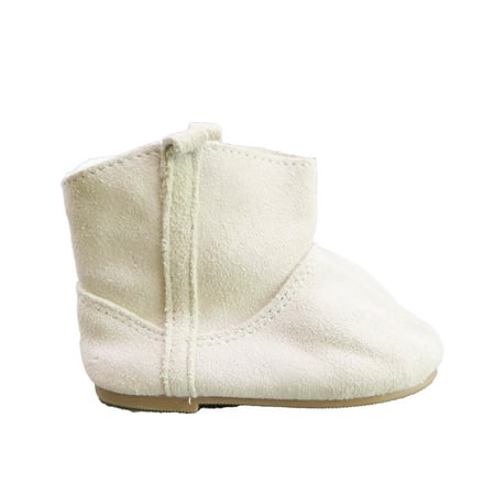 

Pre-owned Gap Unisex Ivory Booties size: 12-18 Months