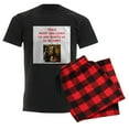 thumbnail image 6 of CafePress - Tesla Pajamas - Men's Dark Loose Fit Cotton Pajama Set, 6 of 7