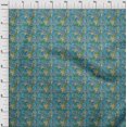 thumbnail image 4 of oneOone Viscose Chiffon Blue Fabric Asian Japanese Floral Sewing Fabric By The Yard Printed Diy Clothing Sewing Supplies 42 Inch Wide, 4 of 4