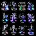 thumbnail image 4 of Fridja 3D Crystal Puzzle Jig-saw Clear Twelve 12 Constellation Astrolog Flash LED Light, 4 of 6