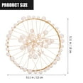 thumbnail image 4 of IFANLANDOR 2pcs Wedding Picture Props Light Yellow Alloy for Display Jewelries Photography, 4 of 4
