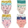 thumbnail image 3 of B&Q's Premium Toddler Girls' Briefs 12-Pack, Available in Sizes 2T-7T, 3 of 5