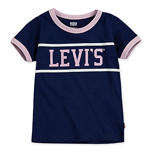 Girls' Toddler Classic Graphic T-Shirt, Blue Ringer, 2T
