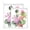 Floral, variant on 2-Pack Mesh Laundry Bags Sizes S/M Mesh Zipper Laundry Clothing Wash Bags Vector Florals
