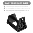 thumbnail image 2 of Shisuyan Sliding Door Floor Guide Black 1 Set 2x1.6in, 2 of 8