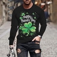 thumbnail image 1 of Amzcrzy - Sudadera Para Hombre, Diseño De Moda, Cuello Redondo, Informal, Manga Larga, Color Negro, Xl, 1 of 5