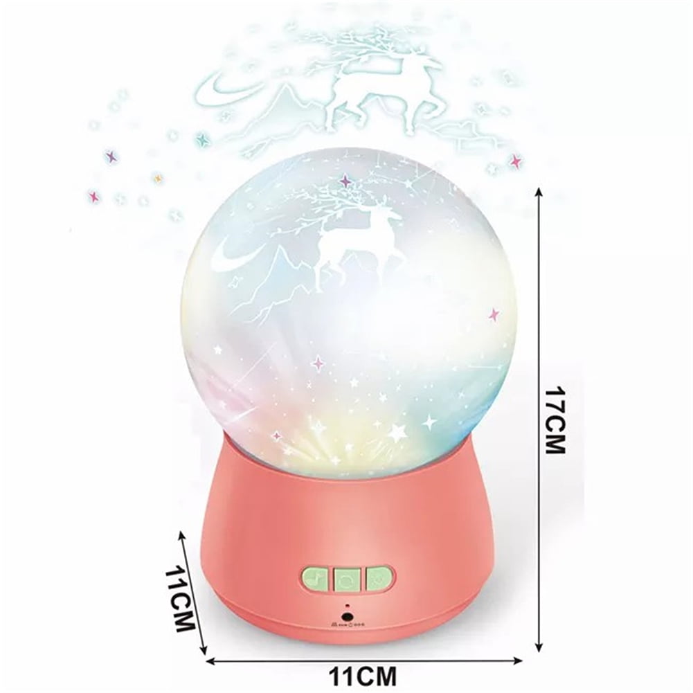 Kadyn Music Projection Night Lights, Romantic Led Starry Night Lamp with Yellow, Blue, White Light, 360 Degree Rotating Moon Sky Night Lamp for Adult Kids Sleep, Red Kadyn Music Projection Night Lights, Romantic Led Starry Night Lamp with Yellow, Blue, White Light, 360 Degree Rotating Moon Sky Night Lamp for Adult Kids Sleep, Red