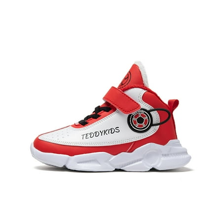 

Engtoy boys girls High Top Basketbal Shoes for Kids Warm non slip winter Child Sneakers Running Shoes Fashion School Shoes Little/BigKids