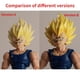 thumbnail image 2 of Figuras de acción de Dragon Ball Z, accesorios de cabeza de Majin Vegeta, modelo de figura de Anime indomable Shf, juguetes de muñeca, Tonsen Arttoys, 2 of 4
