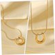 thumbnail image 5 of Fashionable Clavicle Necklace for Women with Horseshoe Pendant Necklace for Special Occasions Year Christmas', 5 of 5